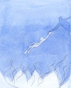 Se, joka rakastavasti "ojentaa kätensä" rukoillessaan kuolevaisten puolesta, voi pelastaa jonkun jopa helvetin partaalta, 2001 (paperilla) tekijältä Elizabeth Wang