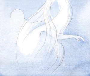 Sielu, joka elää Jumalan rakkaudesta, on kuin lamppu Hänen edessään, täynnä valoa, jopa hauras ruumis haalistuu., 2001 (paperilla) tekijältä Elizabeth Wang