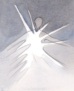 Sielun itsensä antamisen kautta Jumala toimii hyvän puolesta tuon sielun kautta vuodattaen armoaan ja siunauksiaan., 2001 (paperilla) tekijältä Elizabeth Wang