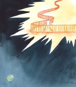 Meillä on oikeus pyytää rukouksia Neitsyt Marialta ja kunnioittaa häntä Jumalan äitinä ja taivaan kuningattarena, mutta meidän on viisasta muistaa, kuinka paljon hän rakastaa meitä hellästi ja äidillisesti ja toivoo, että meistä tulisi pyhiä, 2005 (akvarel tekijältä Elizabeth Wang