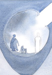 Voimme pitää Kristuksen etäällä teeskentelyllämme tai rukouksessa pukemillamme naamioilla, 2000 (paperilla) tekijältä Elizabeth Wang