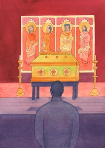 Meillä on elävä suhde kuolleisiin pyhiin, joten meidän pitäisi puhua heidän kanssaan, 2003 (paperilla) tekijältä Elizabeth Wang