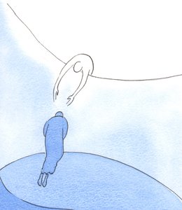 Aina kun todellinen Jumalan ystävä odottaa Hänen edessään, Herran täytyy nopeasti kurkottaa alas vetääkseen ystävänsä sydämeensä, 2003 (paperilla) tekijältä Elizabeth Wang