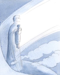 Aina kun rukoilemme todella Kristuksen nimessä, liittyneenä Häneen rakkaudessa, uskossa ja palvonnassa, Hän itse todella rukoilee rukouksemme., 2001 (paperilla) tekijältä Elizabeth Wang