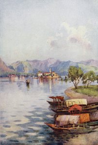 Päivän helteessä (väri litho) tekijältä Ella Du Cane