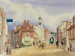 Croydon High Street, n. 1850-55 tekijältä Ellen Keen