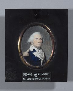 George Washington, luultavasti 1803 (akvarelli norsunluulla)