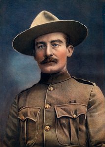 Eversti Baden-Powell, Britannian armeijan kenraaliluutnantti, 1902.