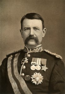 "Kenraaliluutn. Sir Charles Warren, G.C.M.G.", 1900. tekijältä Elliott and Fry