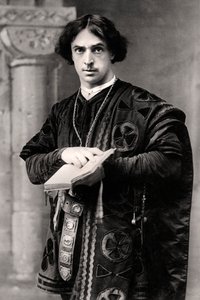 John Martin Harvey 1863-1944, englantilainen näyttelijä, 1907.