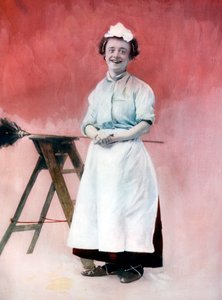 Louie Freear elokuvassa The Lady Slavey, c1902.