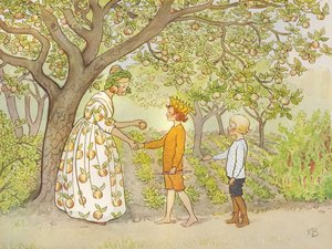 Lasse Liten puutarhassa 1923 00