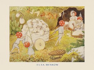 Mushroom Kids Cotton -joulupukkilapset