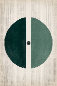 Minimalistinen jaettu vihreä ympyrä tekijältä Ema Paraschiv