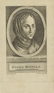 Juliana Morellin muotokuva 1594-1653, ennen vuotta 1777. tekijältä Emanuel Eichel