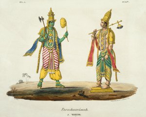 Parashurama, kaiverrettu de Marlet ja du Bouloi tekijältä Emil Beau