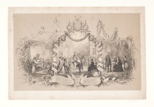 Muistolehti joukkojen paluusta sodan jälkeen 1848-1850 tekijältä Emil Ditlev Bærentzen