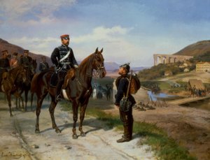 Tapaaminen Preussin prinssi Friedrich Karlin kanssa tekijältä Emil Hünten