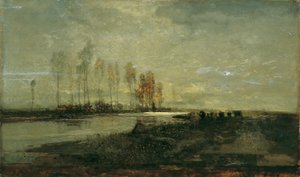 Thayalla lähellä Lundenburg II:ta tekijältä Emil Jakob Schindler
