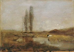 Moorland lähellä Lundenburgia tekijältä Emil Jakob Schindler