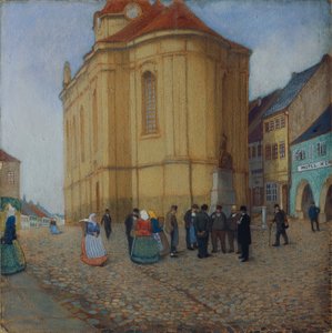 Kirkko Aushassa tekijältä Emil Orlik