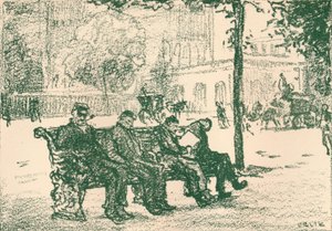 Victorian rantakadulla, 1898 tekijältä Emil Orlik