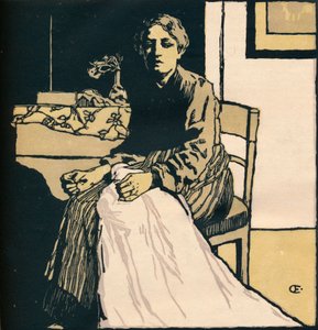 Ompelija, c1900