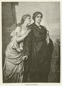Antigone ja Ismene tekijältä Emil Teschendorff