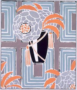 Kukat ja lehdet, julkaistu n. 1925 (värilitho) tekijältä Émile Allain Séguy