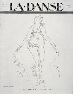 Isadora Duncan (irlantilaistaustainen amerikkalainen tanssija tekijältä Emile Antoine Bourdelle
