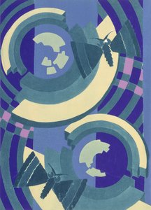 Kilpi nro 10, "Prismes", vuoden 1931 jälkeen (väri litho) tekijältä Émile Allain Séguy
