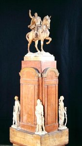 Maketti kenraali Carlos Maria de Alvearin (1788-1852) muistomerkille (puu ja kipsi)