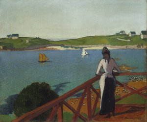 Iltapäivä Saint-Briacissa, 1887