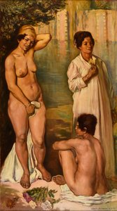 Fellahin naiset uimassa tekijältä Emile Bernard