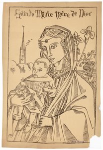 Maria, Jumalanäiti tekijältä Emile Bernard