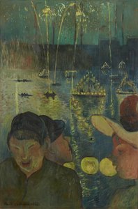 Yöfestivaali, 1888 tekijältä Emile Bernard