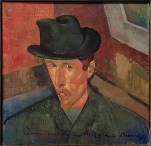 Eugène Bochin muotokuva tekijältä Emile Bernard