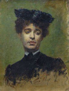 Marie Lemassonin muotokuva, 1892 tekijältä Emile Bernard