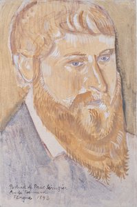 Paul Serusierin muotokuva, 1893 tekijältä Emile Bernard