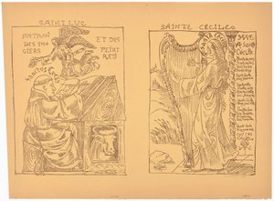 Pyhä Luukas tekijältä Emile Bernard