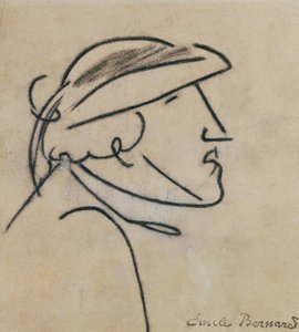 Bretonilaisen miehen tutkimus tekijältä Emile Bernard