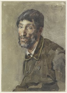 Miehen muotokuva tekijältä Emile Charles Wauters