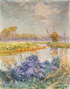 La Lys - De Leie, syntynyt 1902 tekijältä Emile Claus
