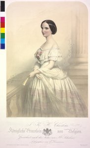 Belgian kuninkaallinen prinsessa I K. H. Charlotte tekijältä Emile Desmaisons