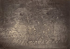Bareljeef Pagodin suuressa galleriassa, 1866. tekijältä Emile Gsell