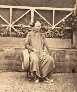 Annamite nainen, Saigon, Cochinchina, 1866.