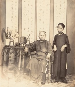 Annamilaiset naiset, Cochin Kiina, 1866.