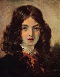 Pikku punainen kerjäläinen, c1843, 1939 tekijältä Emile Isidore Deroy