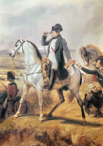 Yksityiskohta Napoleonista Wagramin taistelusta, 6. heinäkuuta 1809, 1836 tekijältä Emile Jean Horace Vernet