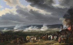 Jemappesin taistelu. 1821 tekijältä Emile Jean Horace Vernet